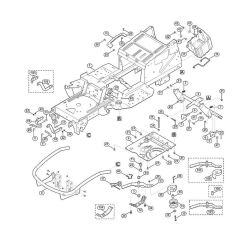 Frame for Stihl/Viking MT 6112.1 C