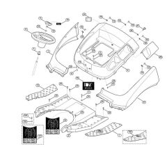 Moulding for Stihl/Viking Mowers