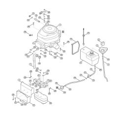 Engine and Tank for MT 6112.1 C