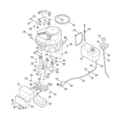 Engine and Tank for Mowers