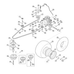 Gearbox, Wheel, Blade Clutch