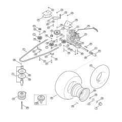 Gearbox & Clutch for Stihl/Viking