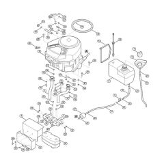 Engine Tank for Stihl/Viking