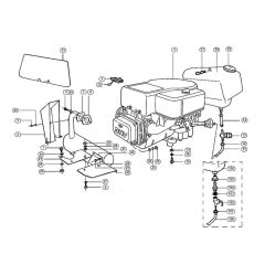 Engine for Stihl/Viking MT 640