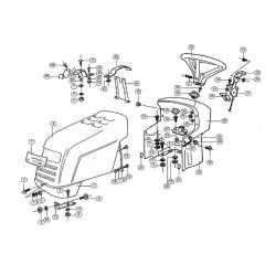 Dashboard for Stihl/Viking MT 640