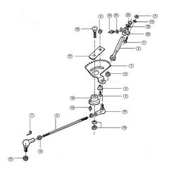 Steering for Stihl/Viking MT 640