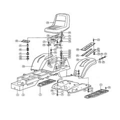 Hood Assembly for MT 680 Mowers
