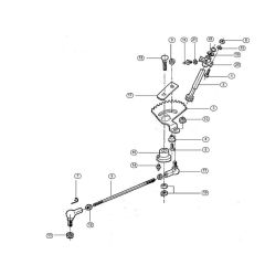 Steering for Stihl/Viking MT 680