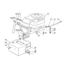 Engine for Stihl/Viking MT 740