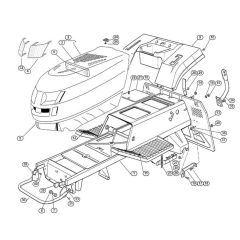 Frame & Body for MT 740 Mowers