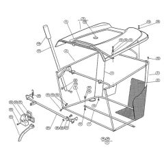 Grass Catcher Bag for MT 740