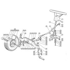Steering for Stihl/Viking MT 780