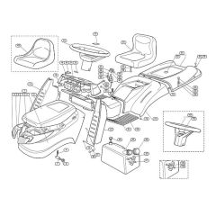 Moulding for Stihl/Viking MT 795