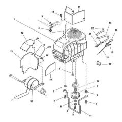 Engine Assembly for Viking MT 820