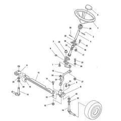 Steering Assembly for Viking MT 820
