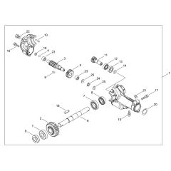 Gear Case for ECHO MTA-TC