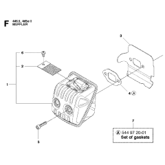 Muffler Assembly for Husqvarna