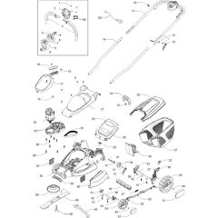 Flymo MULTIMO Mower Assembly