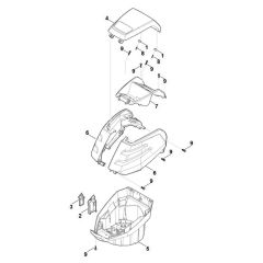 Housing Assembly for Stihl MVP 600.1