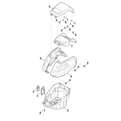 Housing Assembly for Stihl MVP 850.1