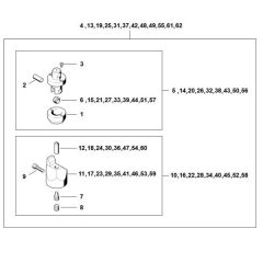 Spinning Head, Anvil Assembly