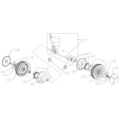 Wheel Assembly for Morrison Mower