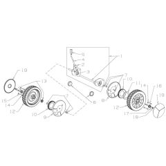 Wheel Assembly for Morrison Mower