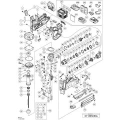 Main Assembly for Hikoki Nailer