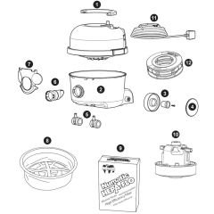 Numatic HVA160 Assembly
