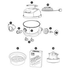 Numatic HVR240 Assembly