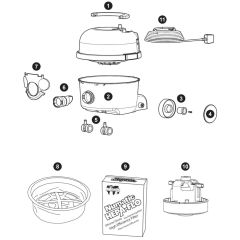 Numatic HVX160 Assembly
