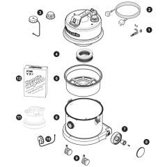 Numatic HZ370 Assembly