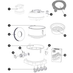 Numatic HZ570 Assembly