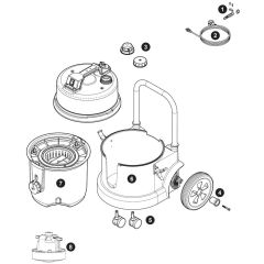 Numatic HZC390S Assembly