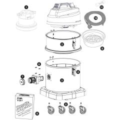 Numatic MED570 Assembly