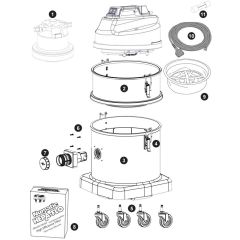 Numatic MED570A Assembly