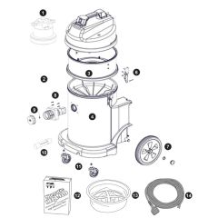 Numatic MED900 Assembly