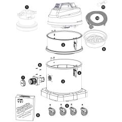 Numatic MES570 Assembly