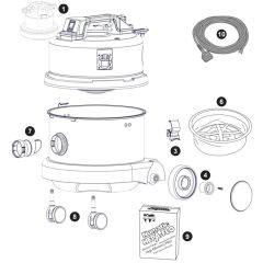 Assembly for Numatic NVQ240