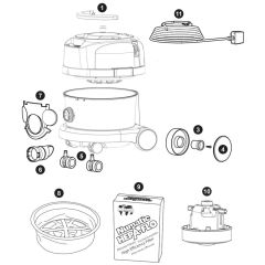 Numatic PPR240 Assembly