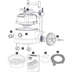 Numatic PPT390 Assembly