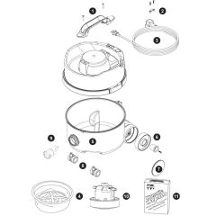 Numatic PRP180 Assembly