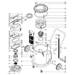 Numatic WV1800DH Assembly
