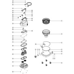 Numatic WVD570 Assembly