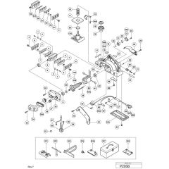 Hikoki P20SB Planer Assembly