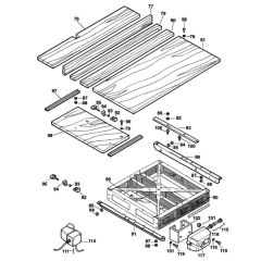 Base Assembly for DeWalt P3312