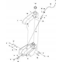 Fuel System Assembly for P524