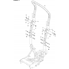 Chassis/Frame for Husqvarna P524