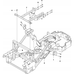 Chassis/Frame for Husqvarna P525D
