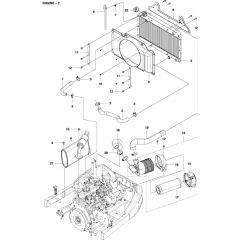 Engine Assembly for P525D